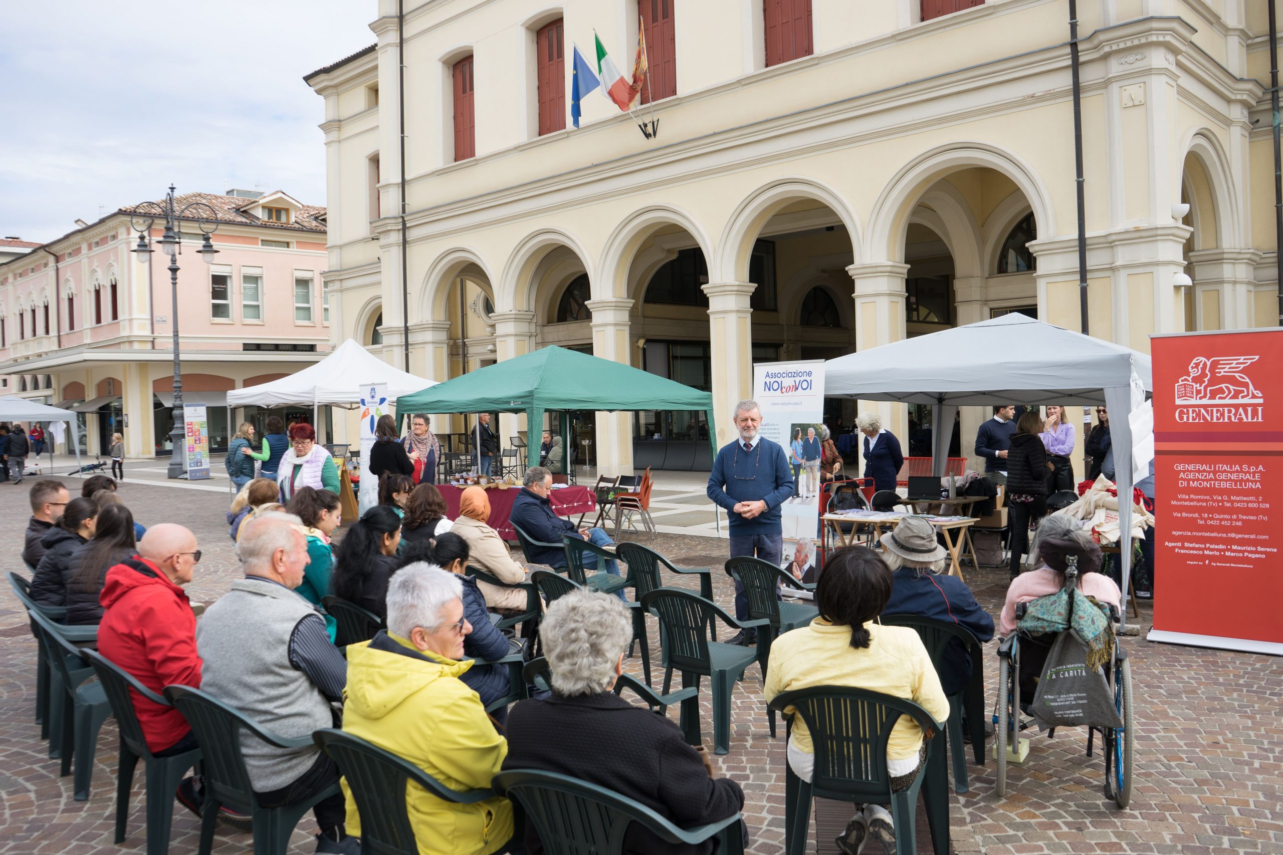 <H1>NOI<i><font color="red">con</font></i>VOI alla 14° giornata del volontariato di Montebelluna</H1>