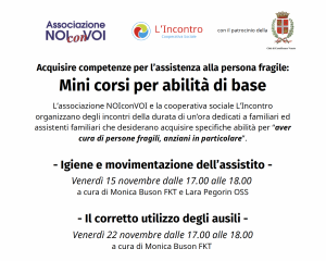 Locandina Mini corsi per abilità di base
