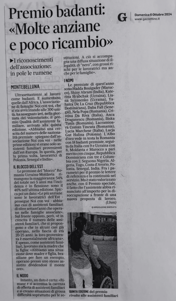 Il Gazzettino parla di NOIconVOI